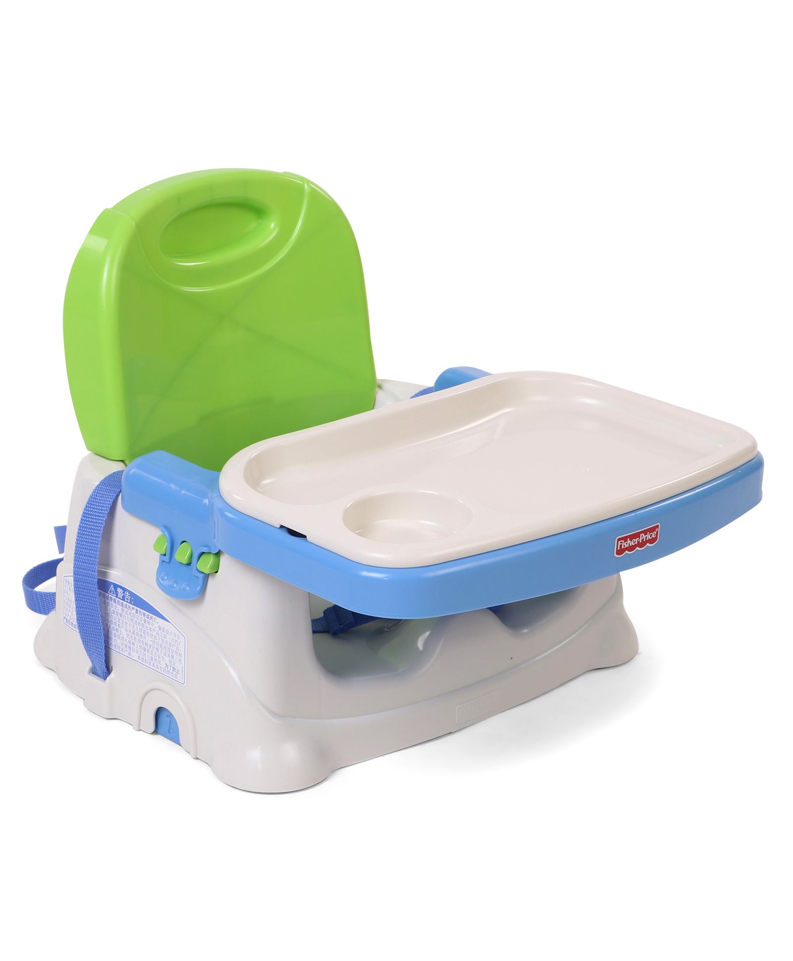 Fisher Price Healthy Care Deluxe Booster Seat Green
