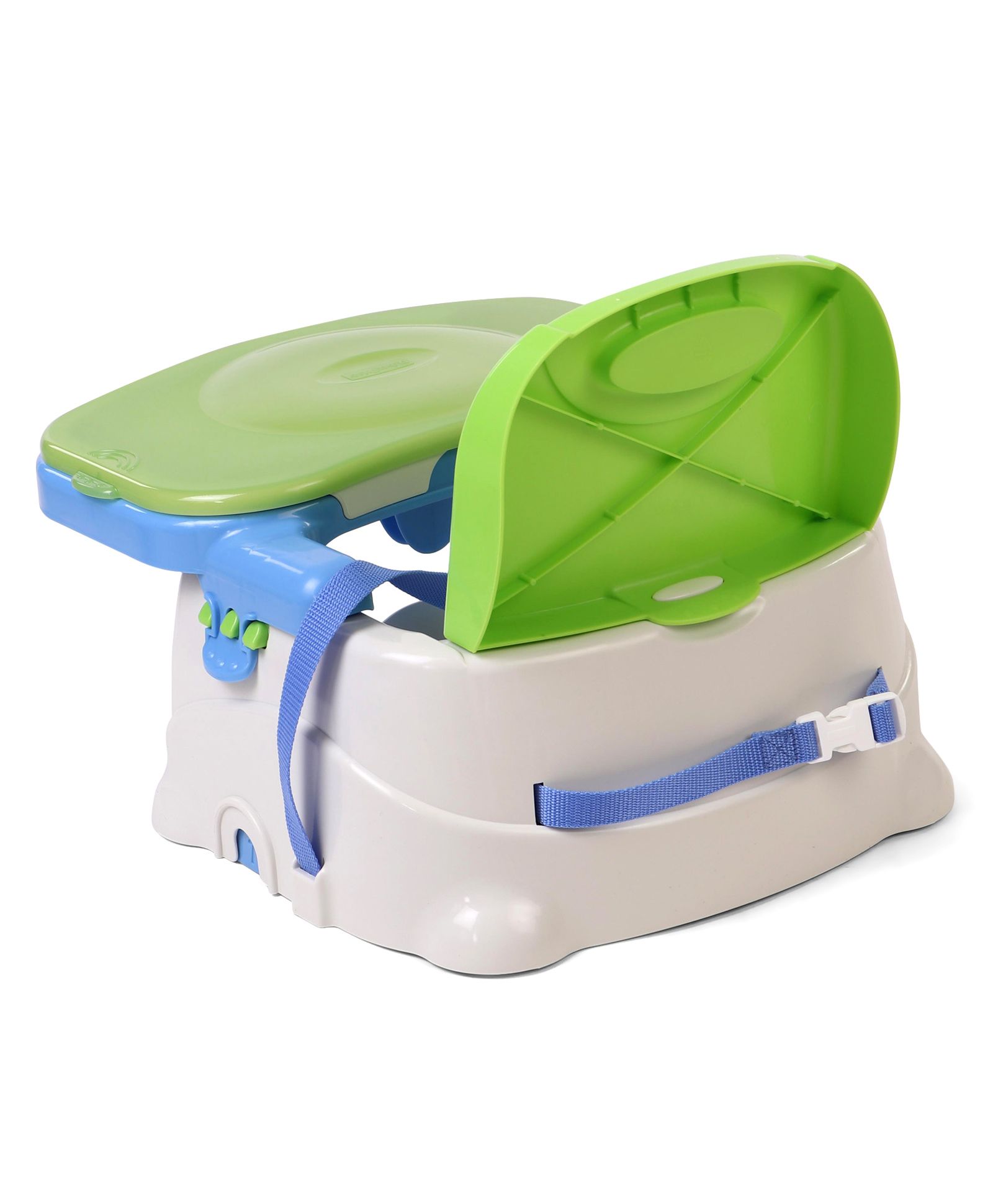 Fisher Price Healthy Care Deluxe Booster Seat Green