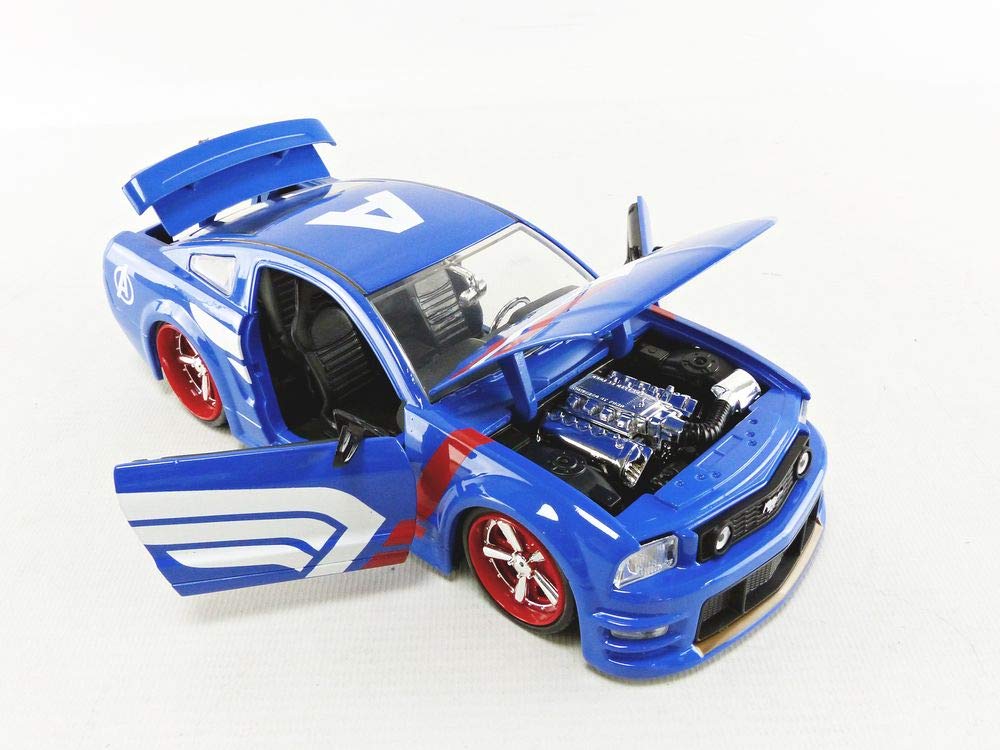 Captain America 2006 Ford Mustang GT 1:24 Scale Hollywood Ride 