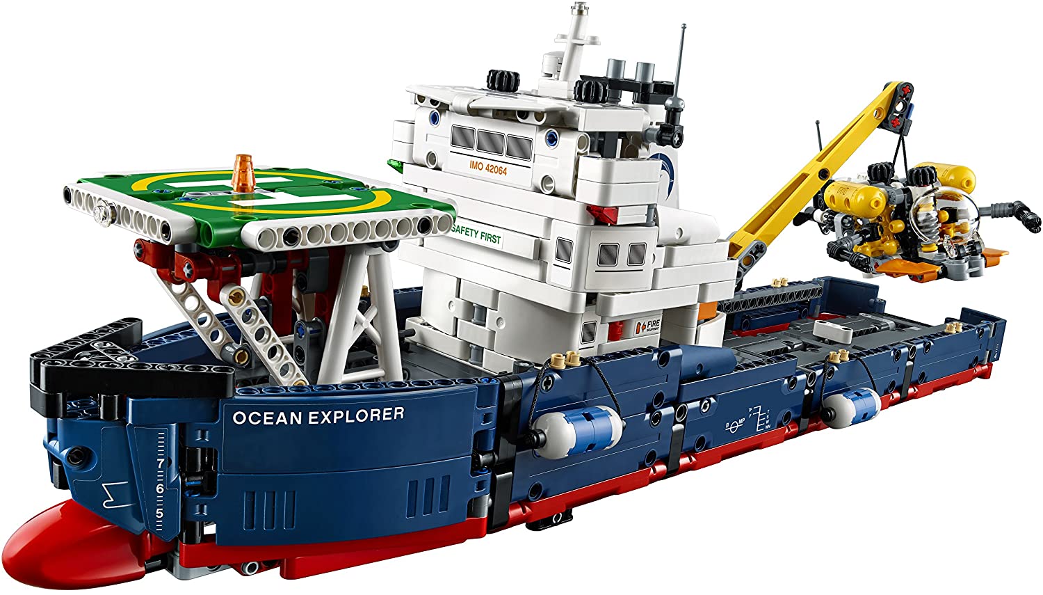 LEGO Technic Ocean Explorer 42064 Building Kit (1327 Piece)